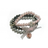 Pearl and Swarovkski Crystal Bracelet Pearl and Swarovkski Crystal Bracelet